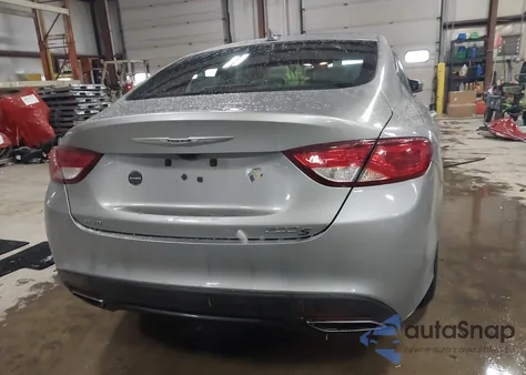 2016 Chrysler 200 S z USA, uszkodzony, nr VIN 1C3CCCDG0GN100632